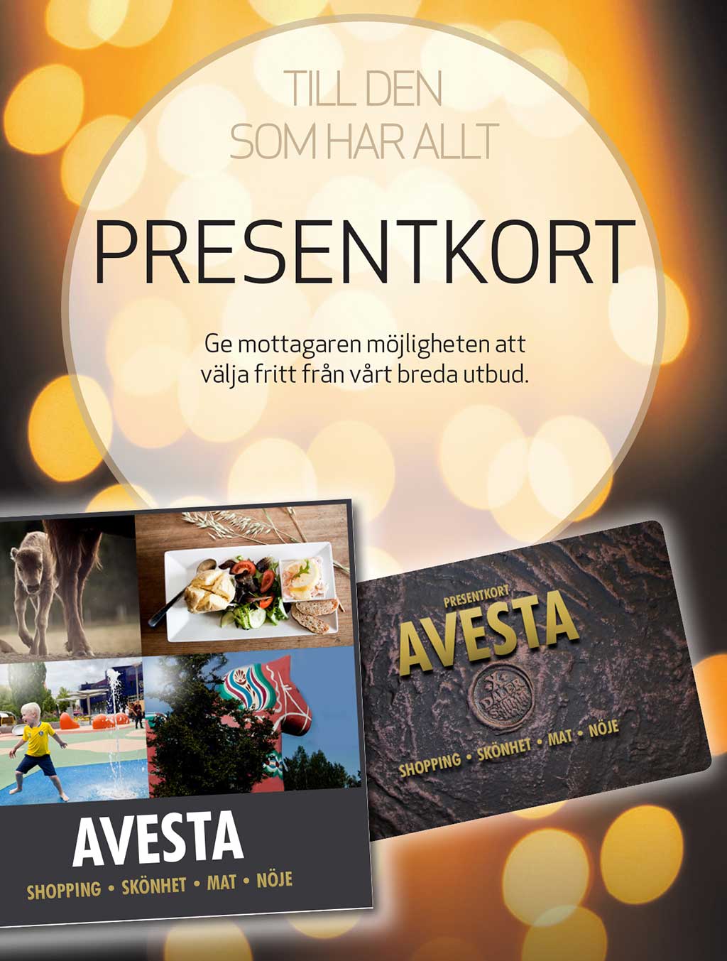 Presentkort på Avesta Galleria